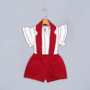 Baby Girl Clothes 2019 Hot Summer New Girls' Clothing Sets Kids Suit Clothes Toddler Cotton Stripe coat+Pants 2-5Y