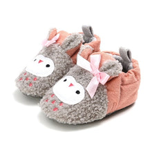 Load image into Gallery viewer, Baby Shoes Girls Boy First Walkers Newborn Slippers Baby Girl Crib Shoes Footwear Booties 0-18M