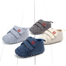 Load image into Gallery viewer, Newborn Toddler Shoes Classic Canvas Baby Shoes First Walker Fashion Baby Boys Girls Shoes Cotton Casual Shoes Baby Girl Sneaker