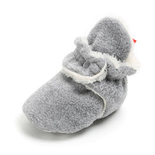 Load image into Gallery viewer, Newborn Baby Socks Shoes Boy Girl Star Toddler First Walkers Booties Cotton Comfort Soft Anti-slip Warm Infant Crib Shoes