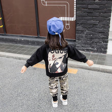 Load image into Gallery viewer, New Baby Girls' Camouflage Fashion Suit Autumn Sweater Children Leisure Trousers Camo Long Sleeve Shirt Two Piece Clothing Suit