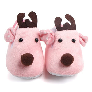 Baby Shoes Girls Boy First Walkers Newborn Slippers Baby Girl Crib Shoes Footwear Booties 0-18M