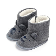 Load image into Gallery viewer, Baby Winter Boots Infant Toddler Newborn Cartoon Bear Shoes Girls Boys First Walkers Super Keep Warm Snowfield Booties Boot