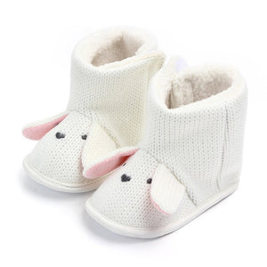 Baby Winter Boots Infant Toddler Newborn Cartoon Bear Shoes Girls Boys First Walkers Super Keep Warm Snowfield Booties Boot