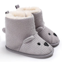 Load image into Gallery viewer, Baby Winter Boots Infant Toddler Newborn Cartoon Bear Shoes Girls Boys First Walkers Super Keep Warm Snowfield Booties Boot