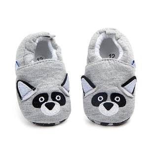 Newborn Baby Shoes First Walker Girls Boy Shoes Cartoon Animals Cotton Crib Shoe Toddler Soft Sole Anti-slip Baby Infant Shoes