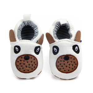 Newborn Baby Shoes First Walker Girls Boy Shoes Cartoon Animals Cotton Crib Shoe Toddler Soft Sole Anti-slip Baby Infant Shoes