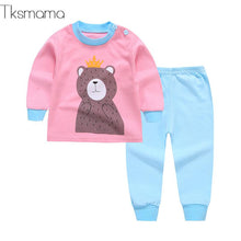 Load image into Gallery viewer, Winter Fall Newborn Baby Girl Clothes Long Sleeve T-shirt + Pants Suit For Girls&#39; Fashion Princess Clothing Sets Zjs00013